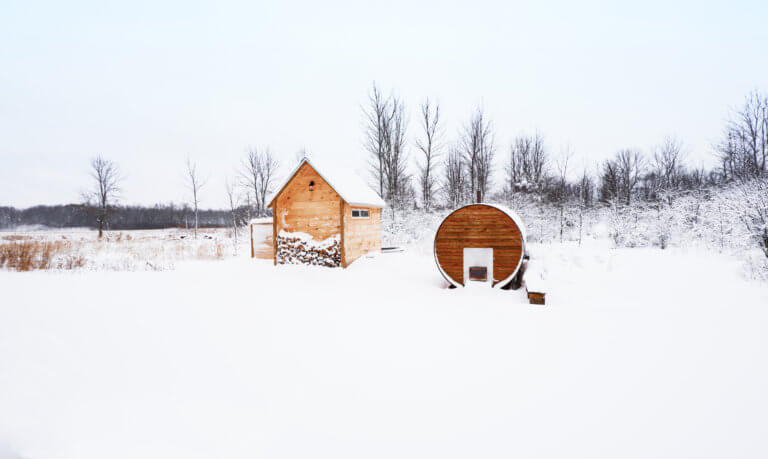 Private sauna experience in Ontario