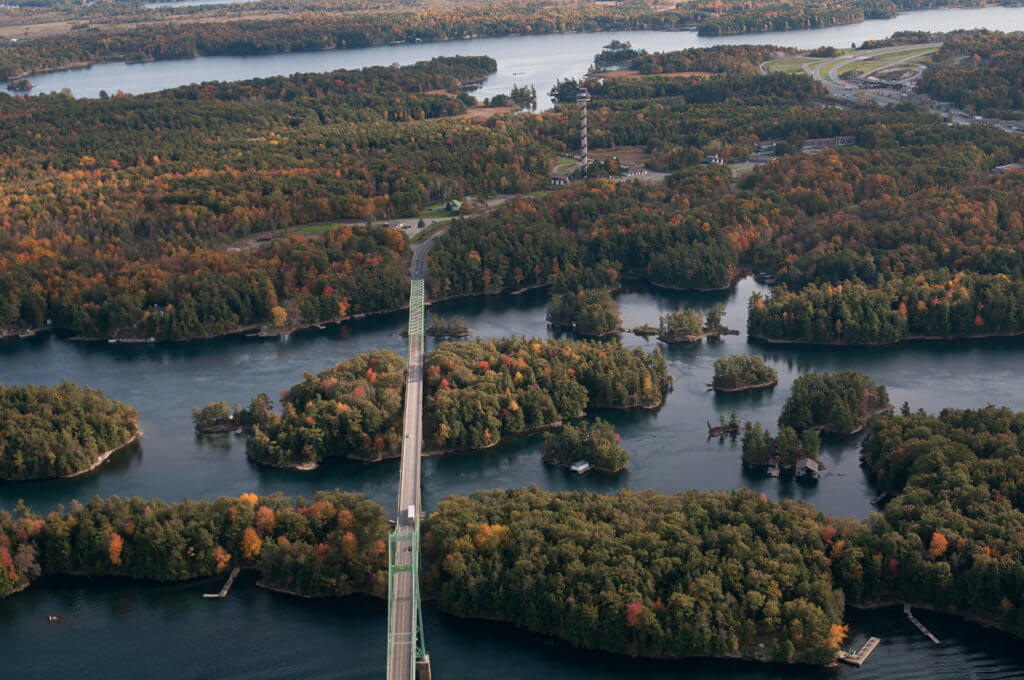 Thousand Islands, South Eastern Ontario. Photo by Ben Flock