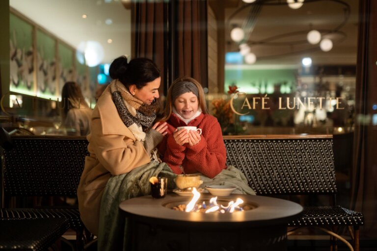 Exploring the Queen's Marque District during the holidays