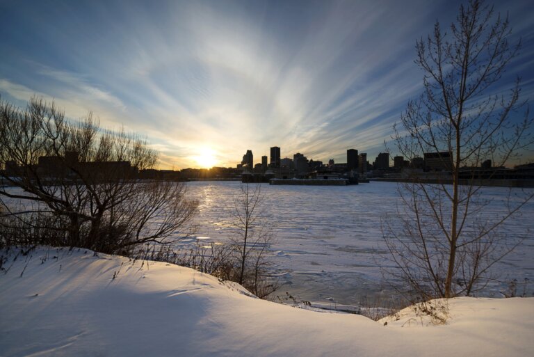 Old Port Montreal - Canadian Train Trip Halifax to Montreal