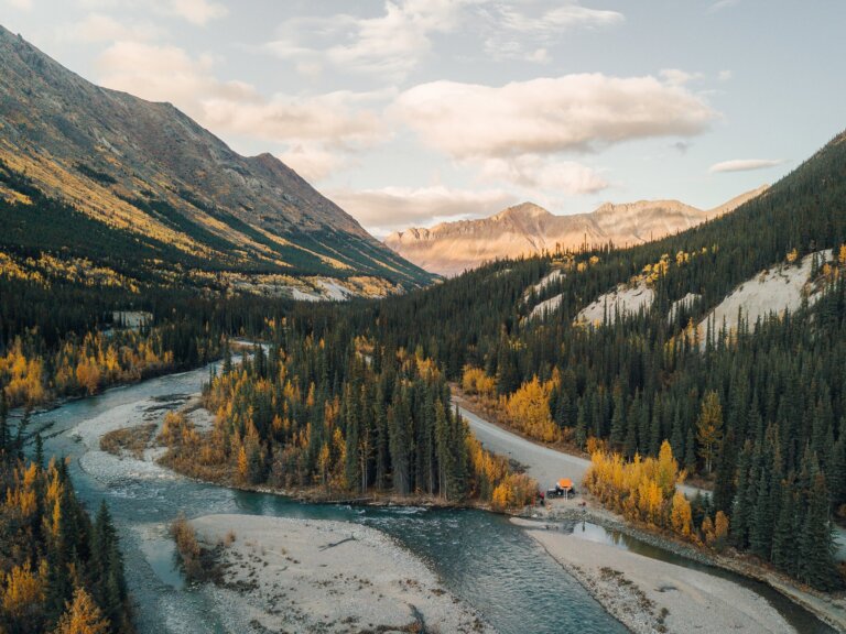 Overland Yukon promot shoot on Annie Lake Road